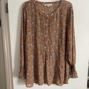 Loft long sleeve blouse